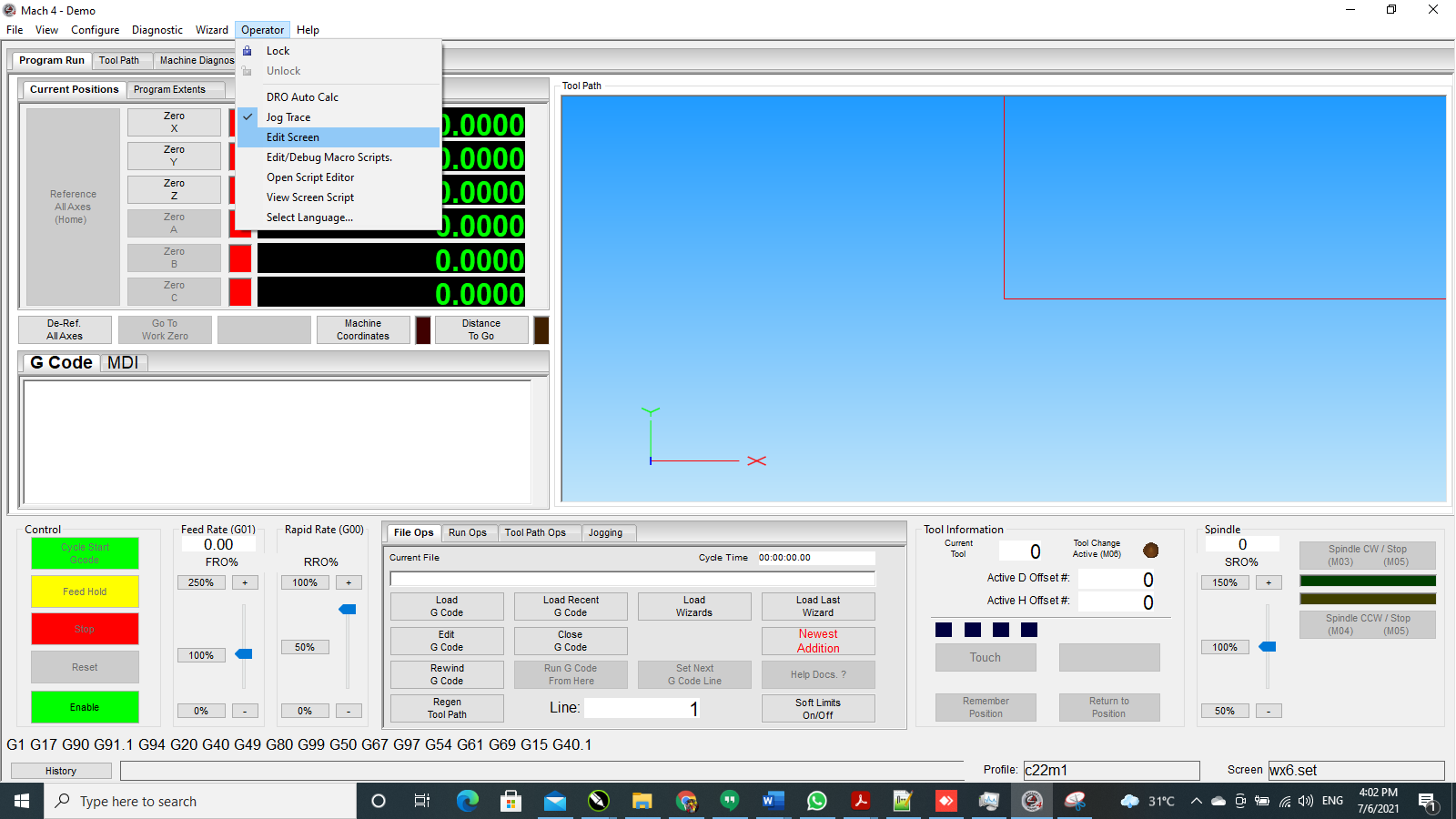 Mach4 Setting MPG16 with ESS and C22 | cnc4pc