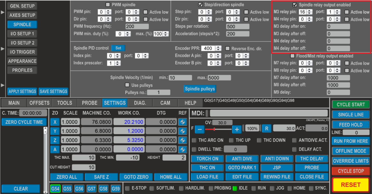 Touch Sensor and Plasma Torch Height Control Configuration for UCCNC ...